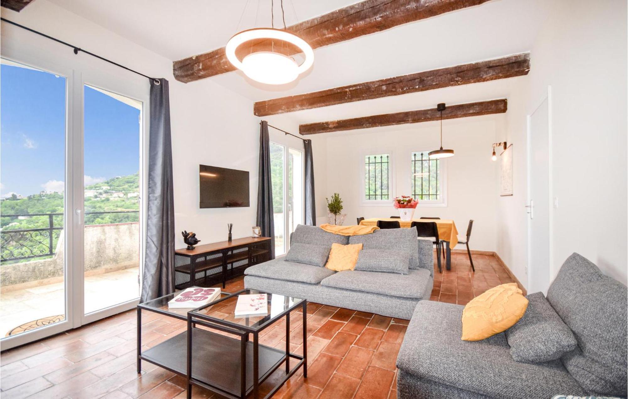 Awesome Apartment In Saint-Jeannet With Kitchen Eksteriør bilde